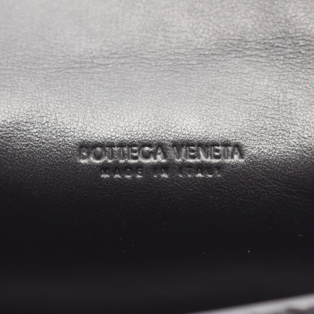 Bottega Veneta Intrecciato Shoulder Bag Leather Black - Picture 4 of 8